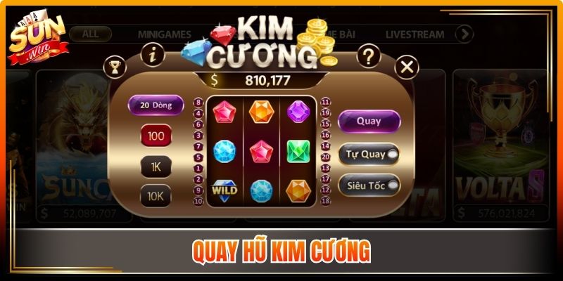 Quay hũ Kim Cương