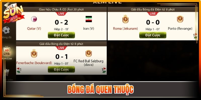 Bóng đá quen thuộc