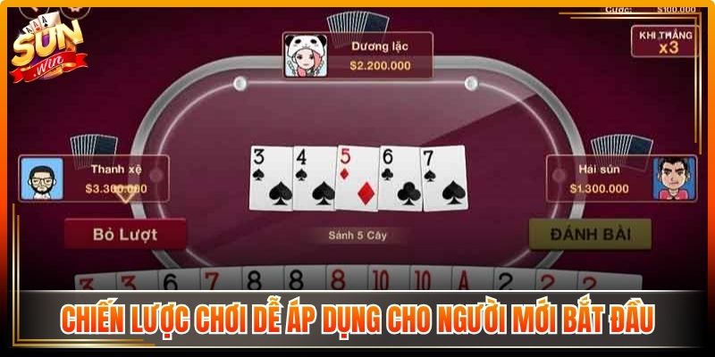 Tiến Lên Miền Nam Sunwin – Trải Nghiệm Bài Chiến Thuật 3 Chiến lược chơi dễ áp dụng cho người mới bắt đầu